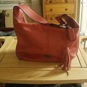 Coach Handbag F23960 Leather Tote Avery Sienna